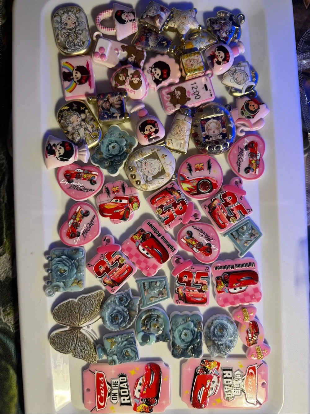 Acrylic Character Acrylic Beads